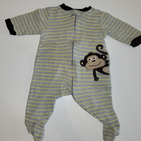Footed Onesies - Set of 3 - Picture 6 of 7